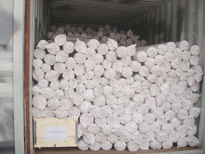 20ft Container Stainless Steel Wire Mesh delivered